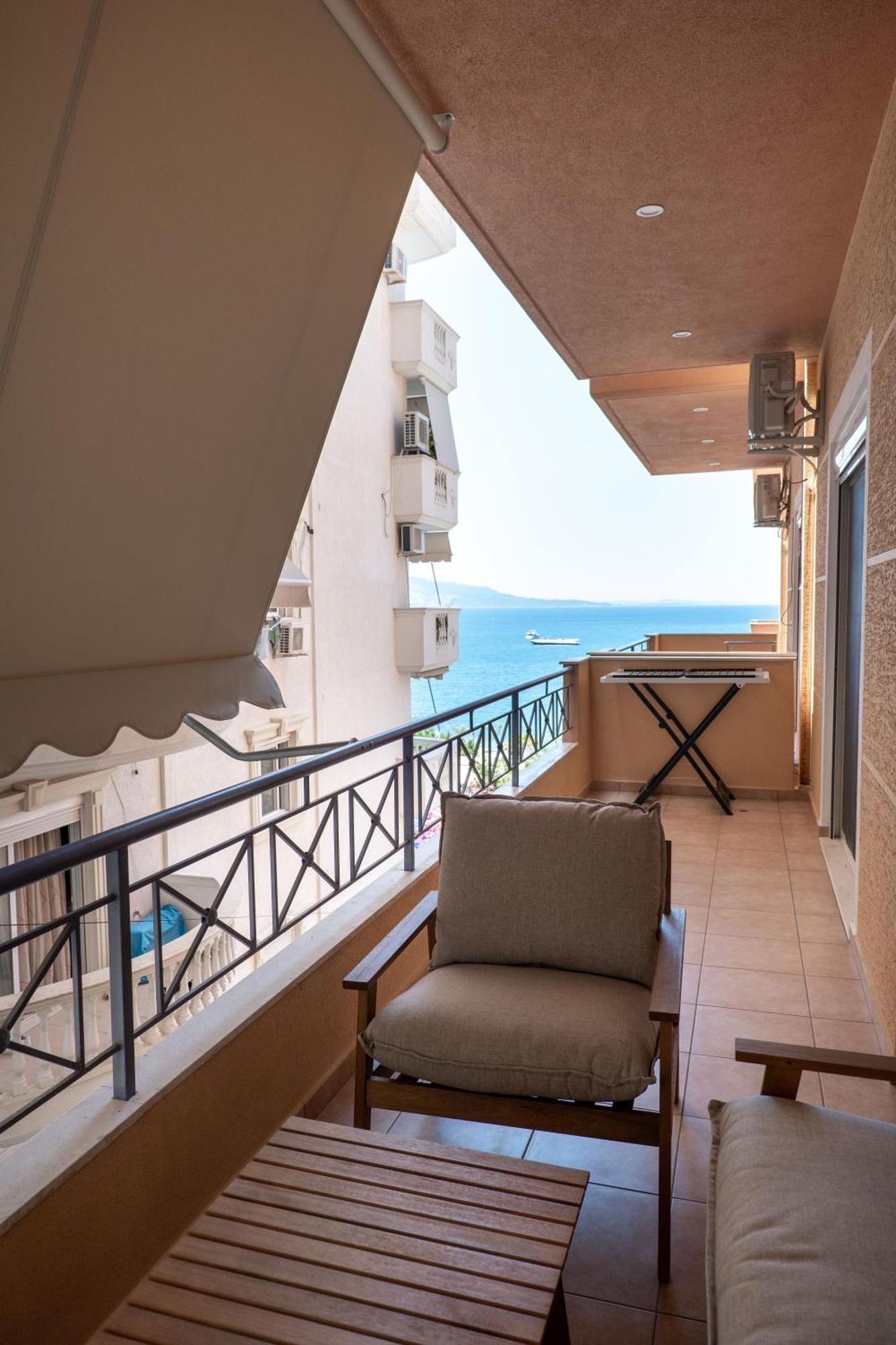 Noel Sea View Apartments Sarandë Exterior foto